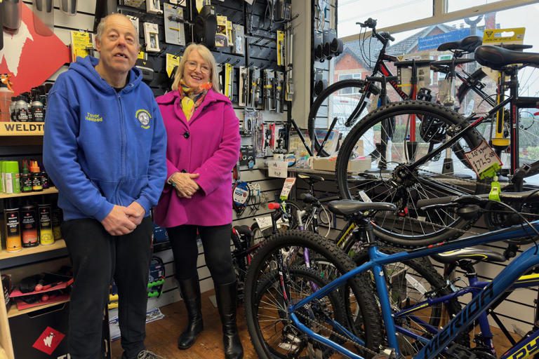 Gainsborough Cycles shop owner is celebrating 25 years of serving the community.