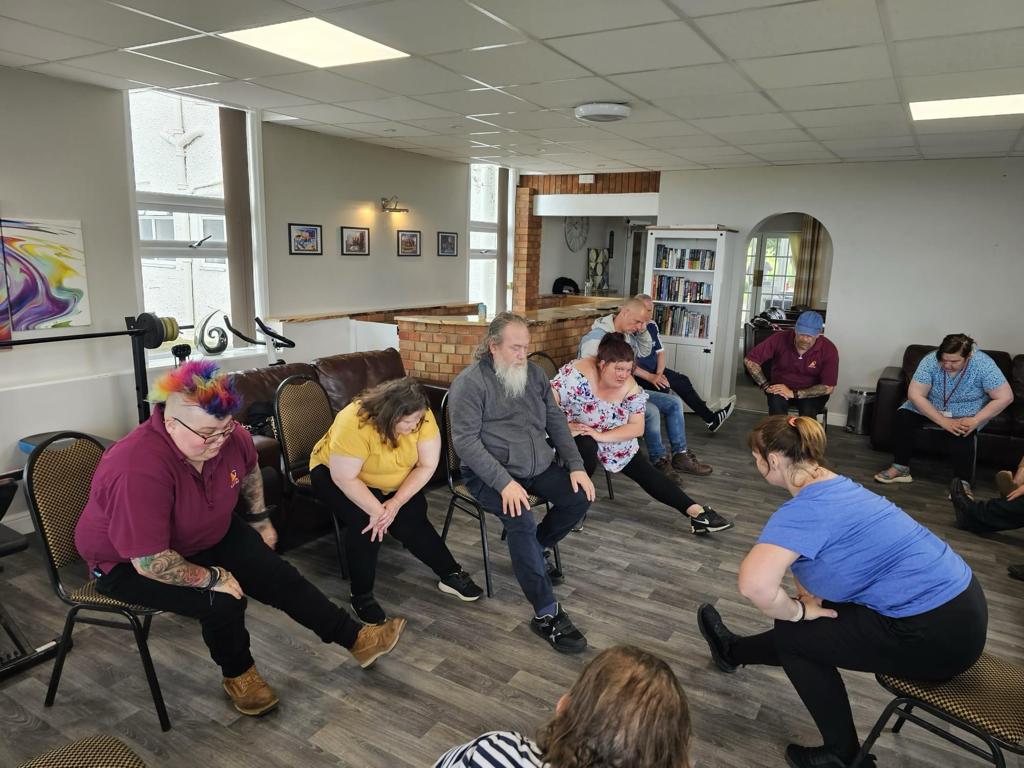 Chair-based exercises get people moving across Lincolnshire thanks to Sport England funding